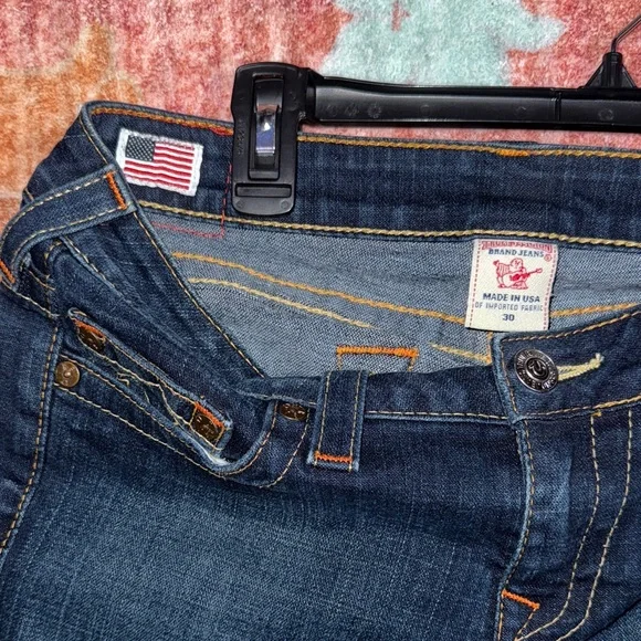 True Religion Dark Blue Skinny Jeans - Picture 3 of 3